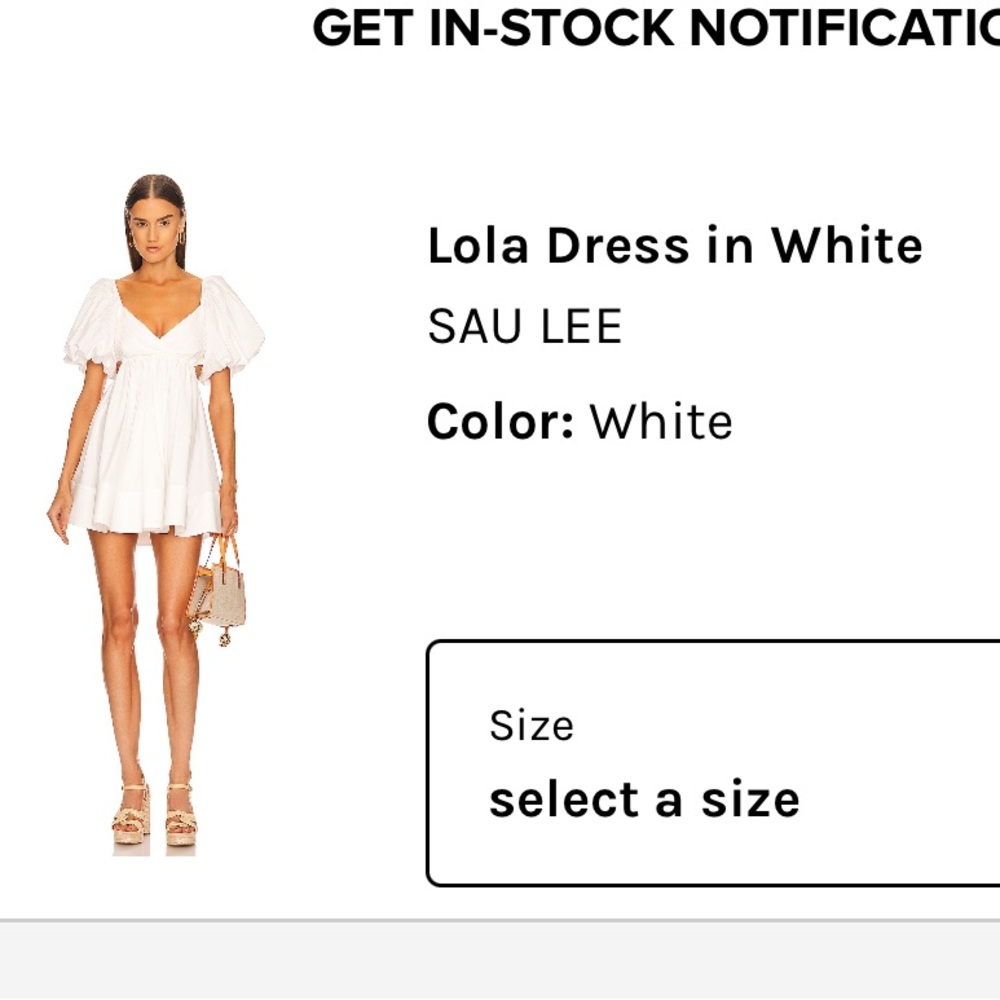 Saulee Lola dress